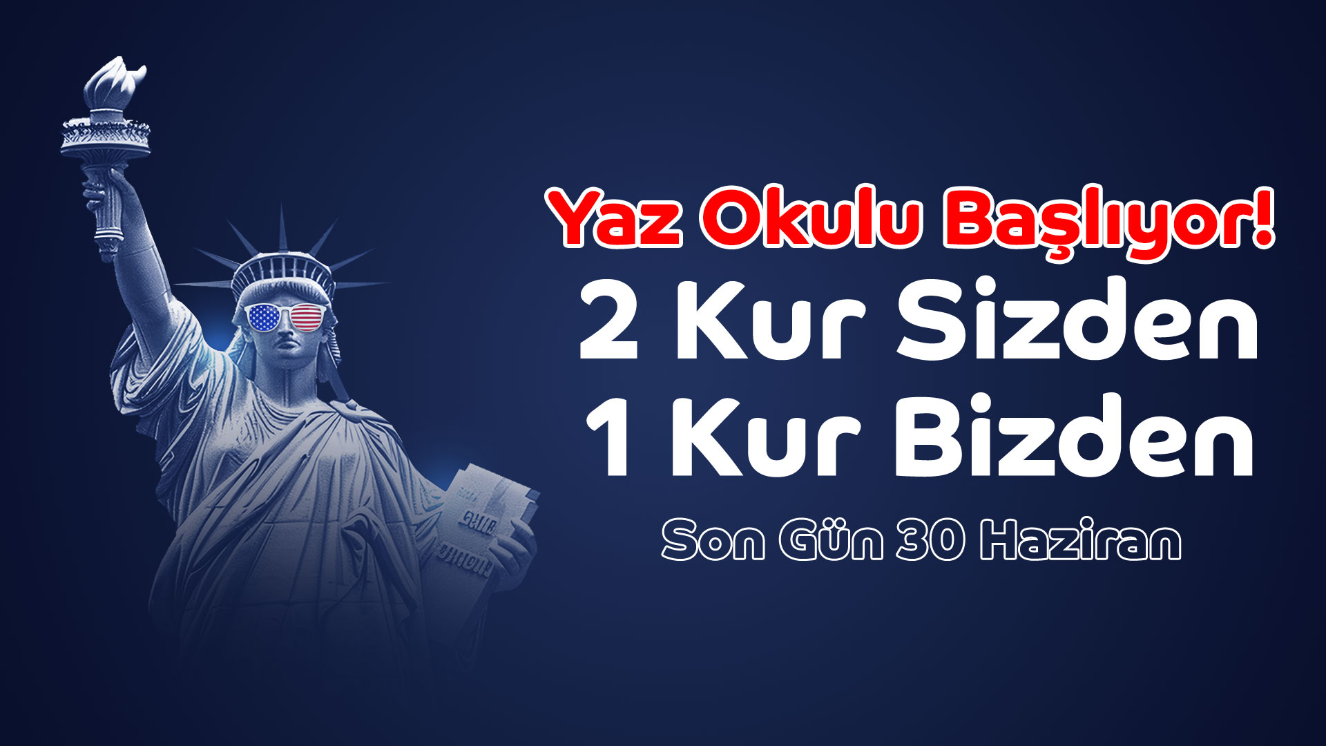 Amerikan Kültür'den 1 Kur Hediye!